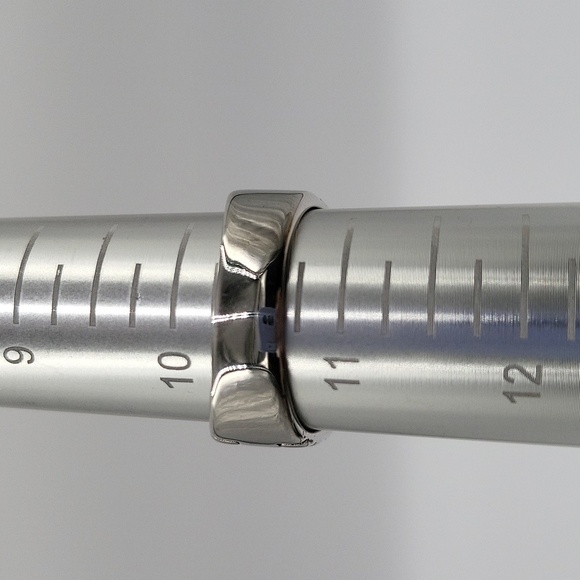 2010- Yellow Cubic Zirconia Handmade Men's Ring Size 10.5 NWT - Picture 8 of 8